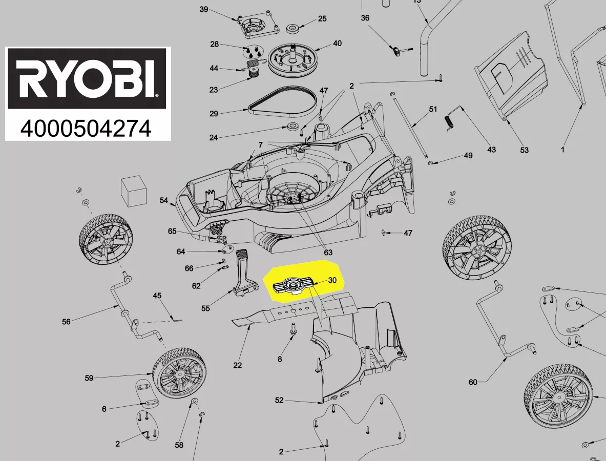 porte-lame réf. 5131043766 Ryobi